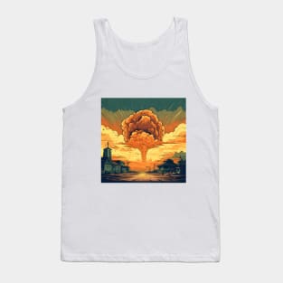 Nuclear detonation illustration Tank Top